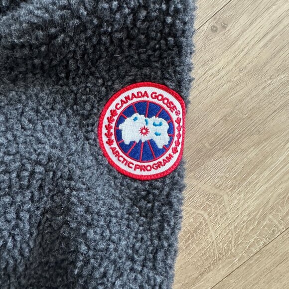 NEW Canada Goose Men's Kelowna Fleece Jacket - Iron Grey - Size Large - RARE - Picture 3 of 10